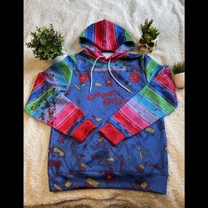 Custom good guy (Chucky) hoodie in S